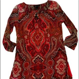 INC INTERNATIONAL CONCEPTS LARGE TOP